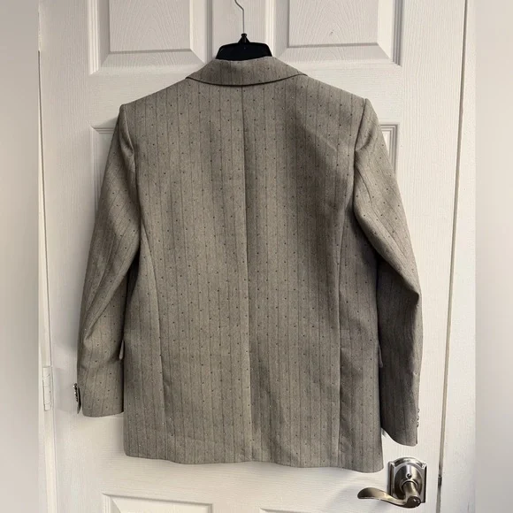 Vafil Rhinestone Suit Jacket